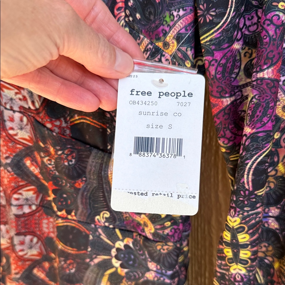 Free People NWT Bohemian Dress - Picture 3 of 9